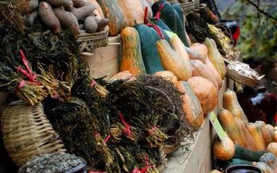 封開(kāi)2019春節(jié)民俗廟會(huì)喜降龍山景區(qū)，農(nóng)副產(chǎn)品年味濃